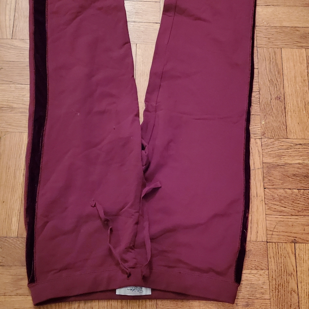 Maroon Cotton Pants